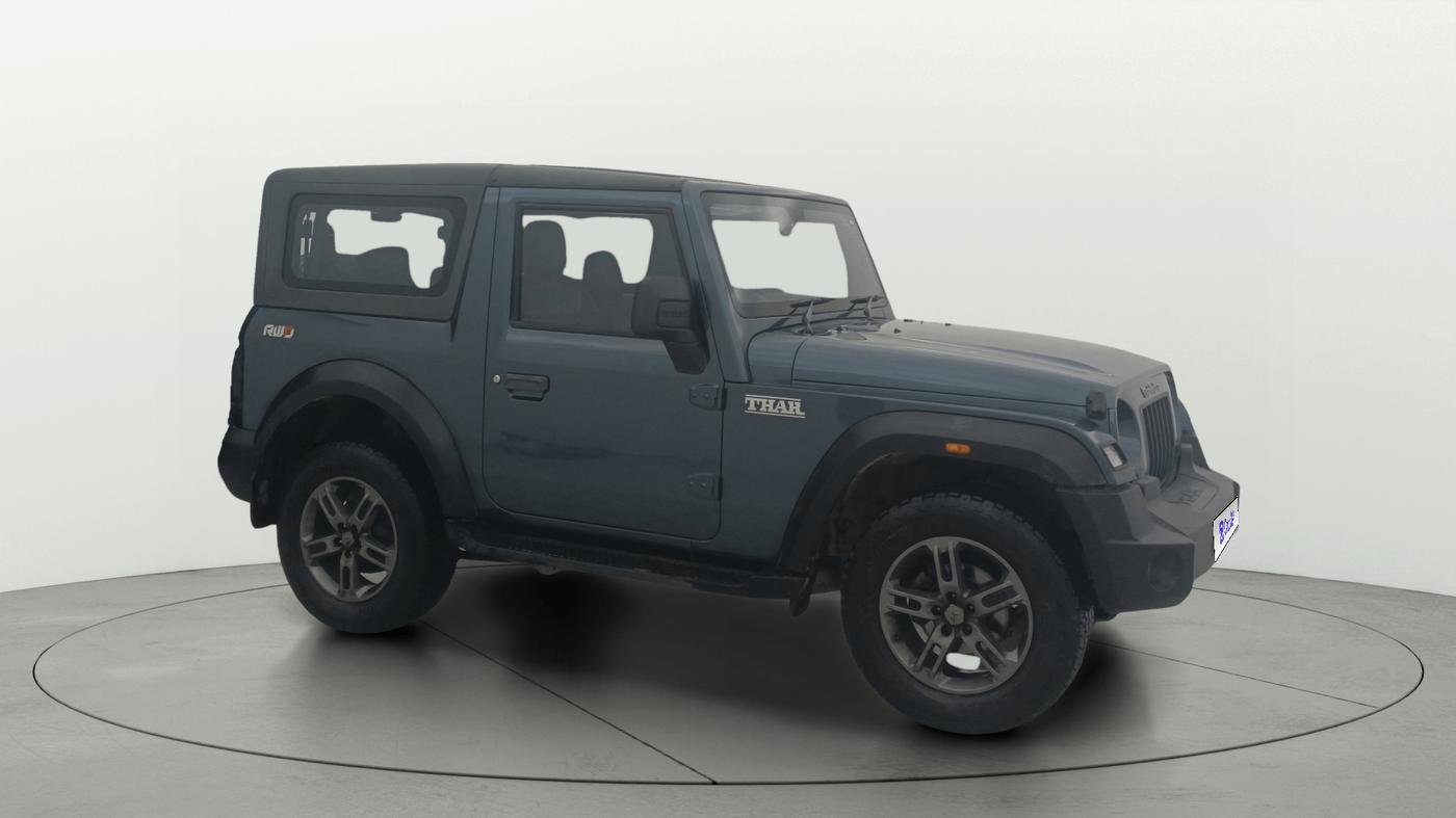 2024 Mahindra Thar LX P 2WD AT HT, Petrol, Automatic, 9,373 km, Right Front Diagonal