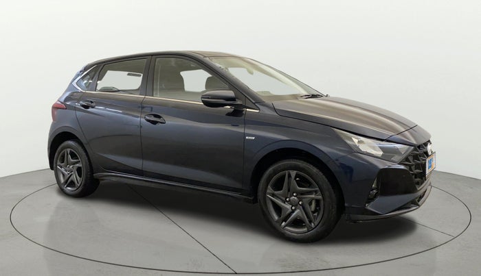 2023 Hyundai NEW I20 SPORTZ 1.2 IVT, Petrol, Automatic, 7,695 km, Right Front Diagonal