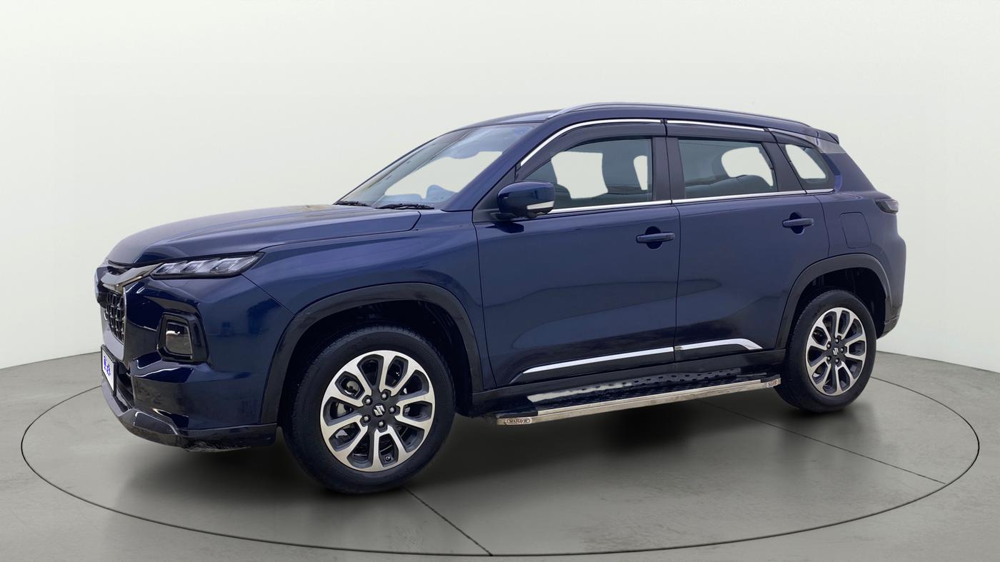 2024 Maruti Grand Vitara ALPHA PLUS HYBRID ECVT, Hybrid, Automatic, 9,618 km, Left Front Diagonal