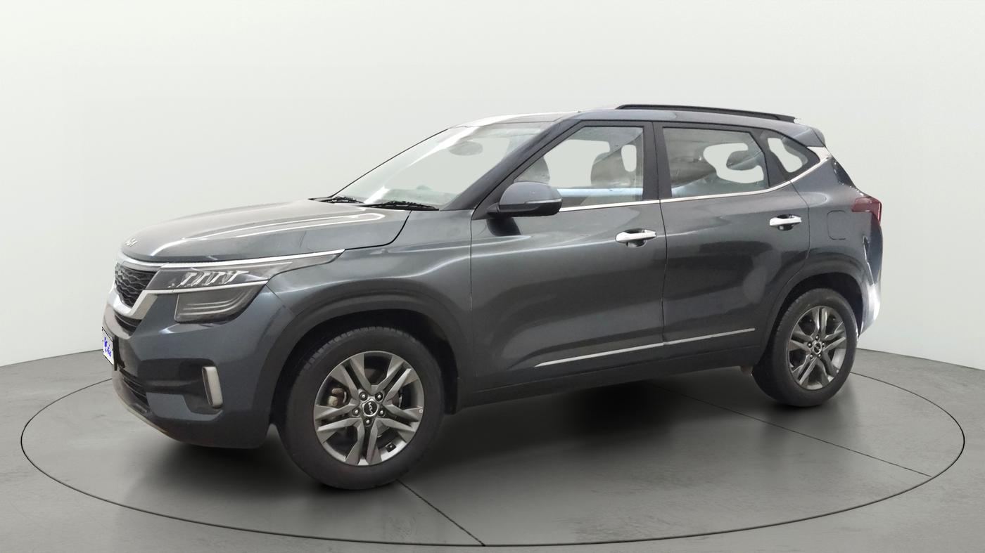 2023 KIA SELTOS HTX PETROL 1.5, Petrol, Manual, 21,017 km, Left Front Diagonal