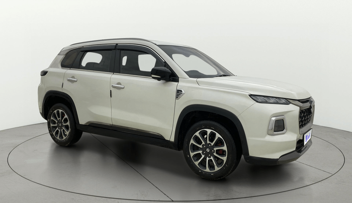 2023 Maruti Grand Vitara ALPHA PLUS HYBRID ECVT, Hybrid, Automatic, 90,677 km, Right Front Diagonal