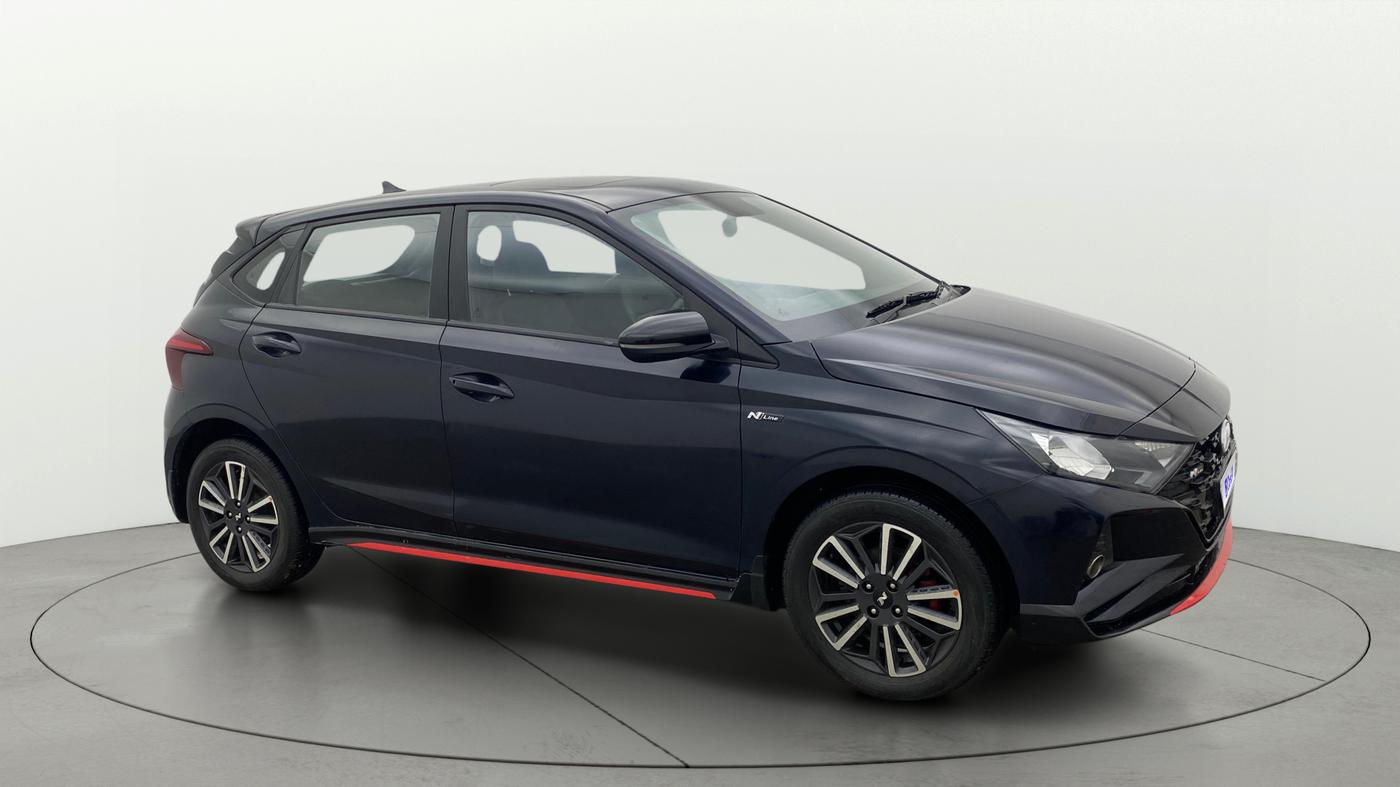 2022 Hyundai NEW I20 N LINE N6 1.0 TURBO GDI IMT, Petrol, Manual, 20,086 km, Right Front Diagonal