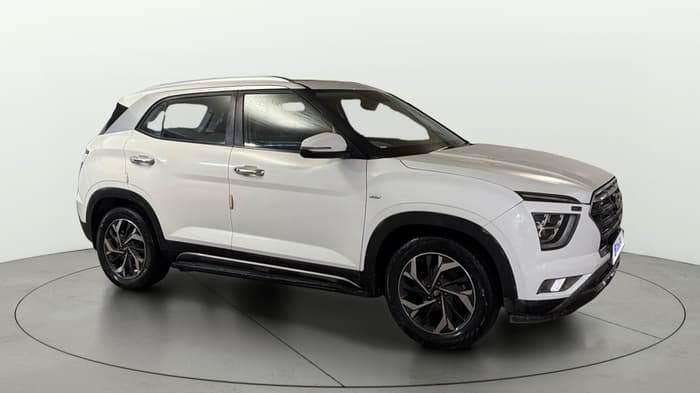2021 Hyundai Creta SX (O) IVT 1.5 PETROL, Petrol, Automatic, 48,615 km, Right Front Diagonal