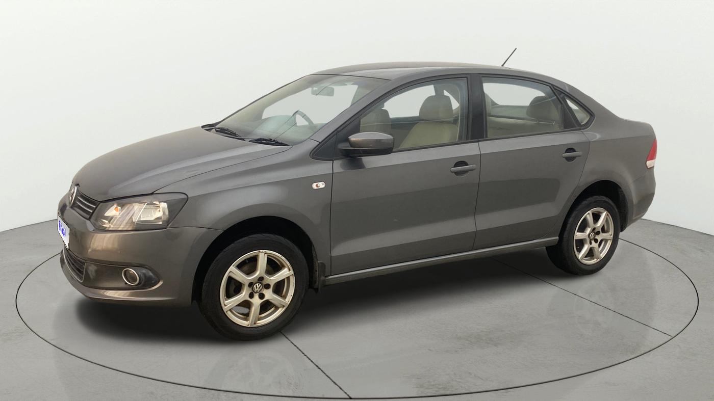 2014 Volkswagen Vento HIGHLINE PETROL AT, Petrol, Automatic, 93,694 km, Left Front Diagonal
