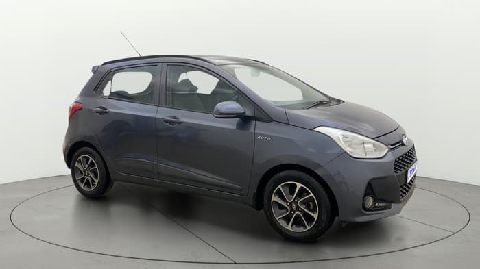 2019 Hyundai Grand i10 SPORTZ AT 1.2 KAPPA VTVT, Petrol, Automatic, 78,670 km, Right Front Diagonal