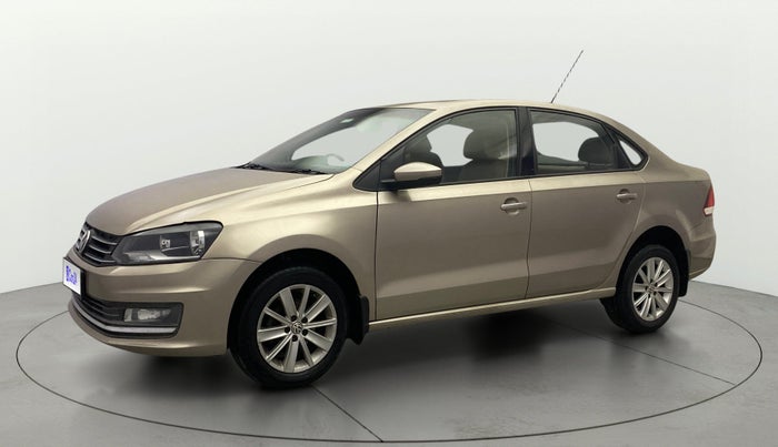 2015 Volkswagen Vento HIGHLINE 1.6 MPI, Petrol, Manual, 1,27,839 km, Left Front Diagonal