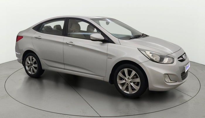 2013 Hyundai Verna FLUIDIC 1.6 VTVT SX, Petrol, Manual, 50,683 km, Right Front Diagonal