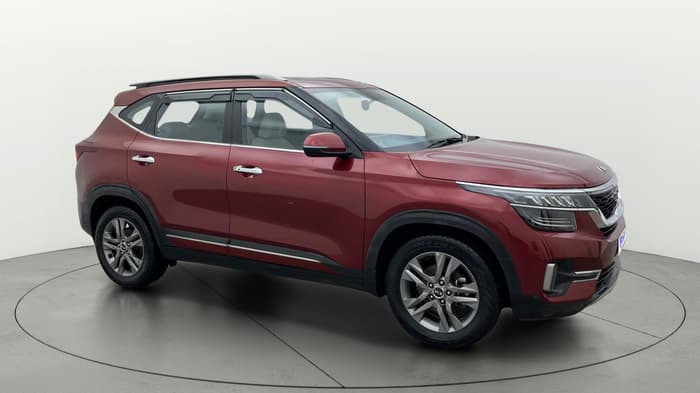 2021 KIA SELTOS HTX 1.5 PETROL, Petrol, Manual, 24,029 km, Right Front Diagonal