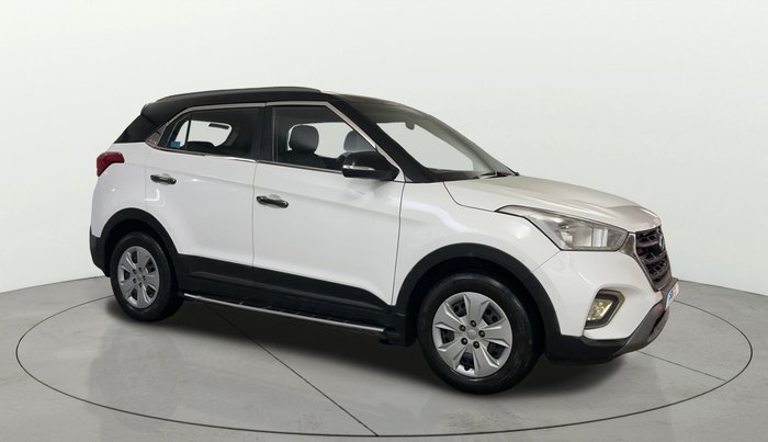 2019 Hyundai Creta E PLUS 1.6 PETROL, Petrol, Manual, 46,924 km, Right Front Diagonal