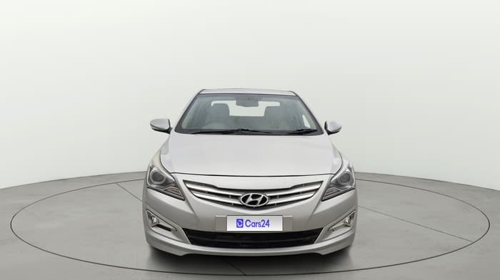 2015 Hyundai Verna FLUIDIC 4S1.6 VTVT S O AT, Petrol, Automatic, 77,585 km, Front
