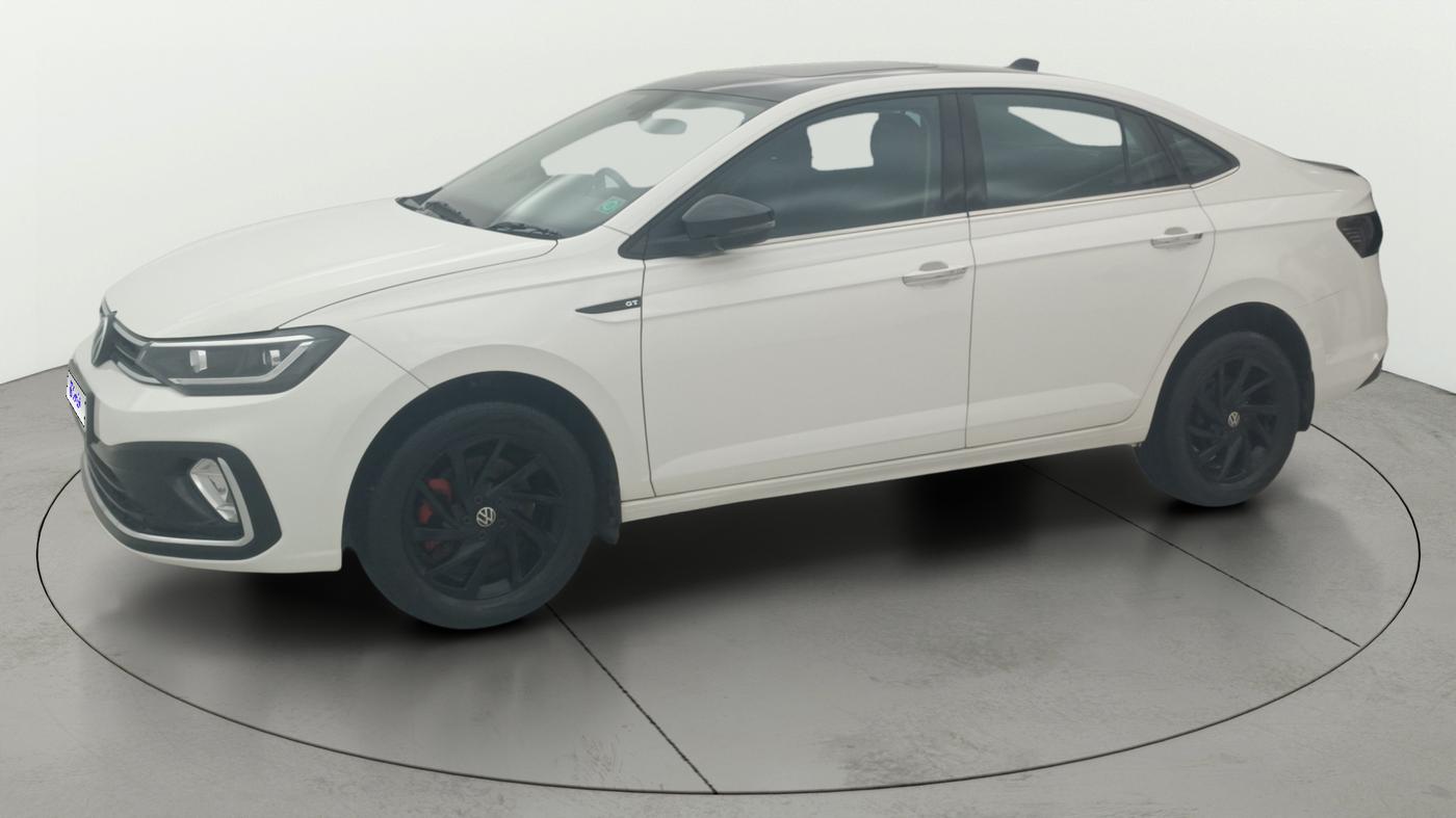 2023 Volkswagen VIRTUS GT PLUS TSI 1.5 EVO DSG, Petrol, Automatic, 59,044 km, Left Front Diagonal