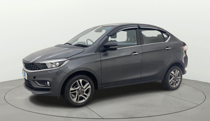 2023 Tata TIGOR XZA PLUS PETROL, Petrol, Automatic, 13,607 km, Left Front Diagonal