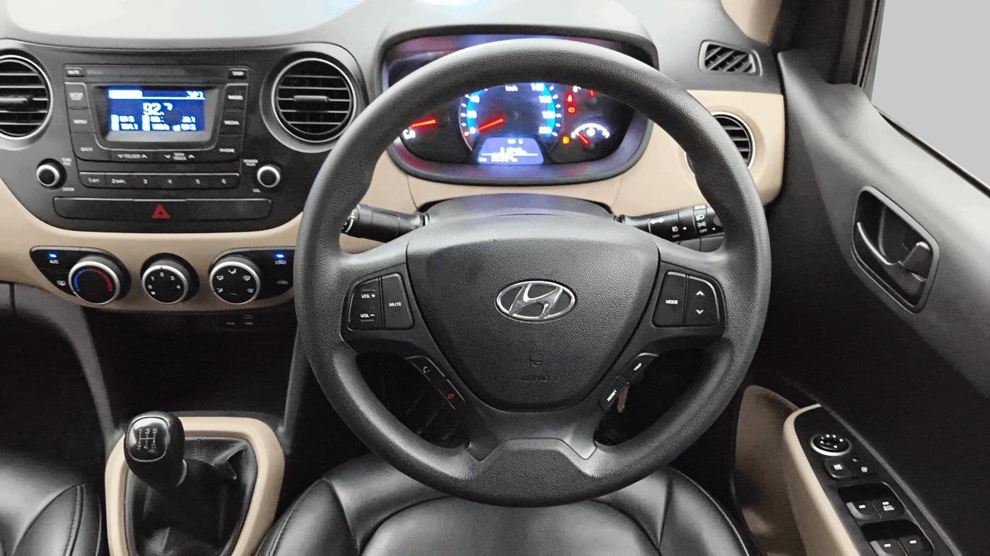 2018 Hyundai Xcent S 1.2, Petrol, Manual, 36,994 km, Steering Wheel Close Up