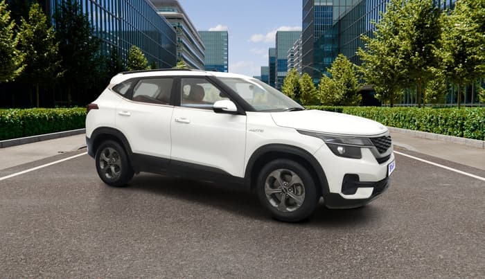 2021 KIA SELTOS HTK PLUS AT 1.5 DIESEL, Diesel, Automatic, 98,740 km, Right Front Diagonal