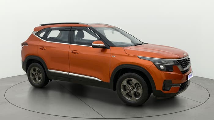 2022 KIA SELTOS HTK PLUS 1.5 IMT, Petrol, Manual, 56,960 km, Right Front Diagonal