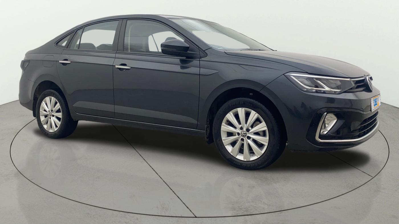 2024 Volkswagen VIRTUS HIGHLINE TSI 1.0 AT, Petrol, Automatic, 15,985 km, Right Front Diagonal
