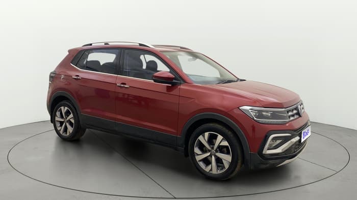 2022 Volkswagen TAIGUN TOPLINE 1.0 TSI MT, Petrol, Manual, 94,154 km, Right Front Diagonal