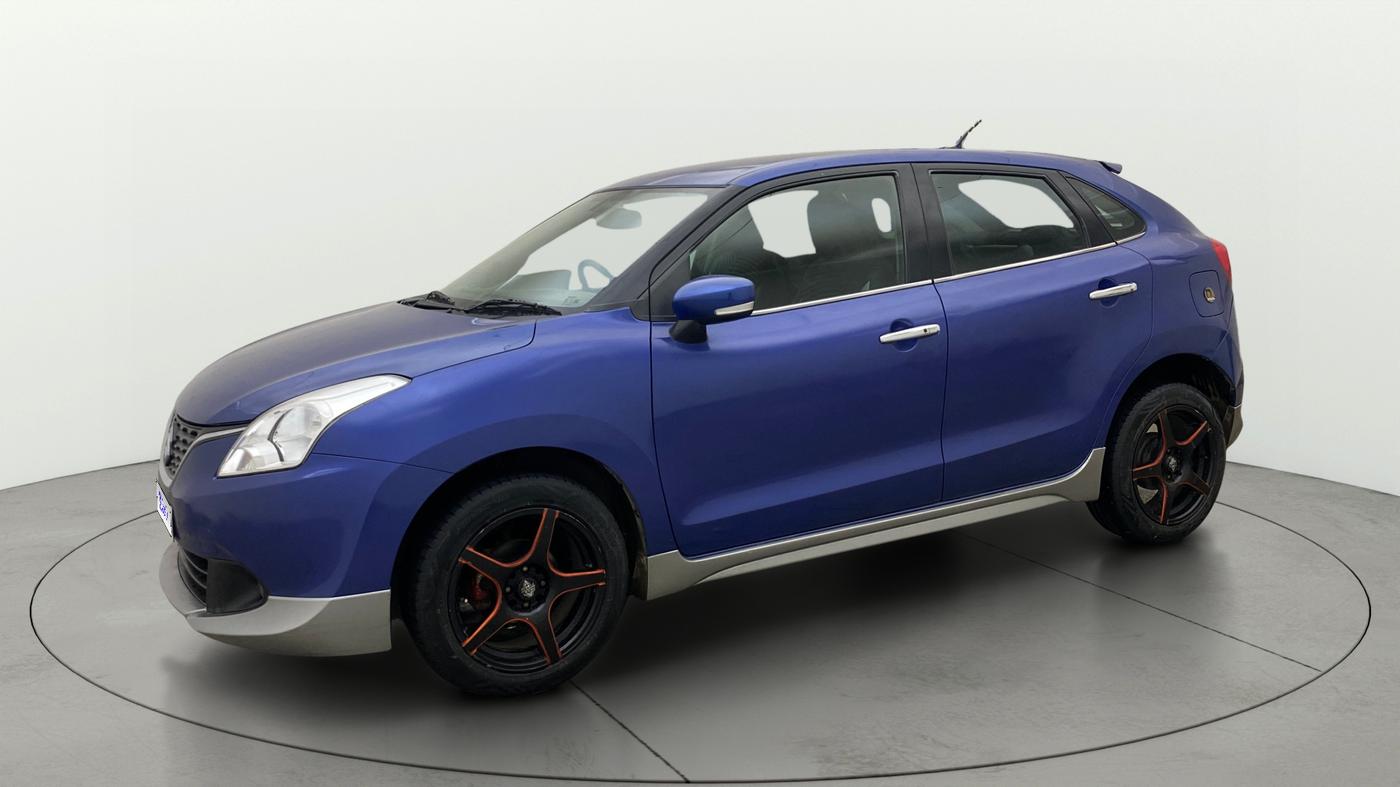 2017 Maruti Baleno ZETA CVT PETROL 1.2, Petrol, Automatic, 58,478 km, Left Front Diagonal