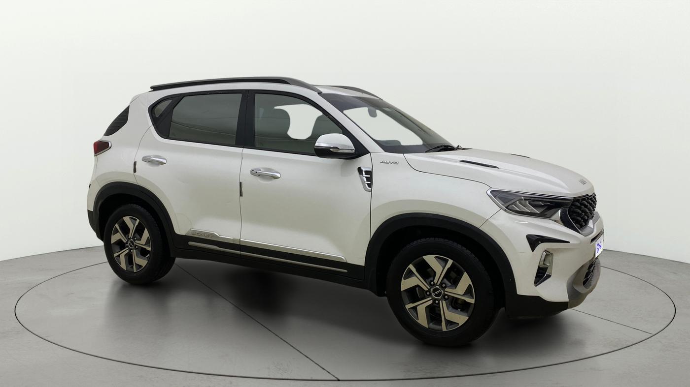 2022 KIA SONET HTX 1.5 AT, Diesel, Automatic, 79,853 km, Right Front Diagonal