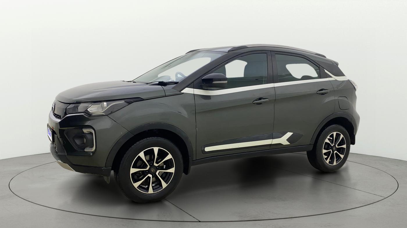 2021 Tata NEXON XZ PLUS DIESEL, Diesel, Manual, 1,29,954 km, Left Front Diagonal