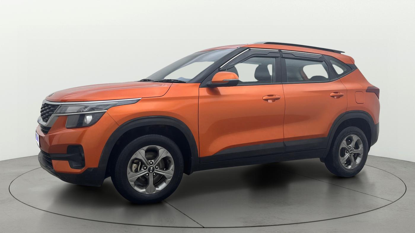 2020 KIA SELTOS HTK PLUS AT 1.5 DIESEL, Diesel, Automatic, 71,042 km, Left Front Diagonal