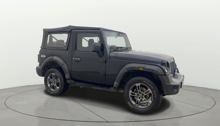 2021 Mahindra Thar LX  P 4WD AT CONVERTIBLE, Petrol, Automatic, 19,052 km, Right Front Diagonal