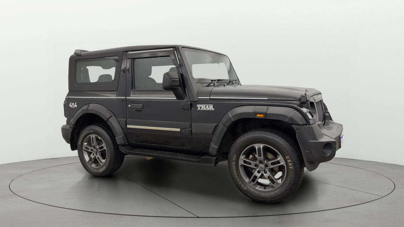 2022 Mahindra Thar LX PETROL HT 4WD AT, Petrol, Automatic, 36,737 km, Right Front Diagonal