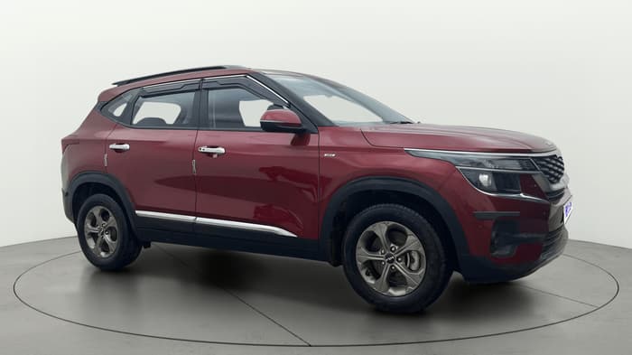 2022 KIA SELTOS HTK PLUS 1.5 IMT, Petrol, Manual, 5,904 km, Right Front Diagonal