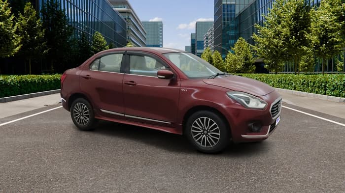 2017 Maruti Dzire ZXI PLUS AMT, Petrol, Automatic, 82,215 km, Right Front Diagonal