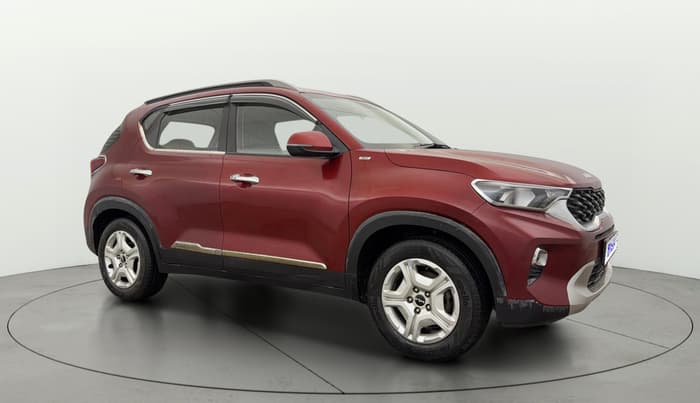 2021 KIA SONET HTK PLUS 1.0 IMT, Petrol, Manual, 42,897 km, Right Front Diagonal