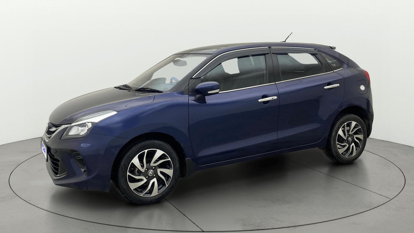 2021 Toyota Glanza V CVT, Petrol, Automatic, 59,886 km, Left Front Diagonal