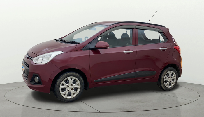 2014 Hyundai Grand i10 SPORTZ AT 1.2 KAPPA VTVT, Petrol, Automatic, 1,10,190 km, Left Front Diagonal