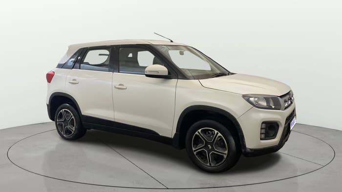 2021 Maruti Vitara Brezza LXI, CNG, Manual, 78,225 km, Right Front Diagonal
