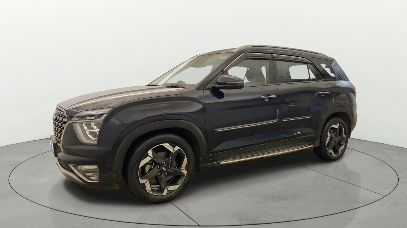 2022 Hyundai ALCAZAR PLATINUM(O) 7STR 1.5 AT, Diesel, Automatic, 43,901 km, Left Front Diagonal