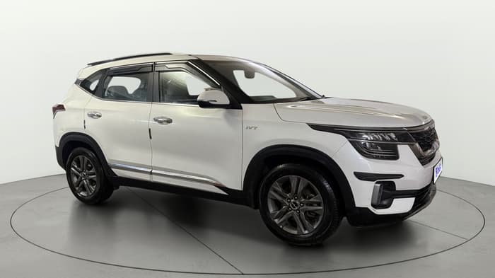 2023 KIA SELTOS  HTX IVT G, Petrol, Automatic, 52,955 km, Right Front Diagonal