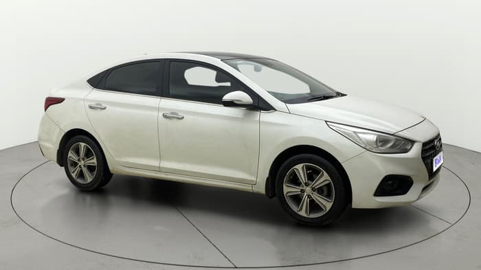 2019 Hyundai Verna 1.6 VTVT SX + AT, CNG, Automatic, 92,311 km, Right Front Diagonal
