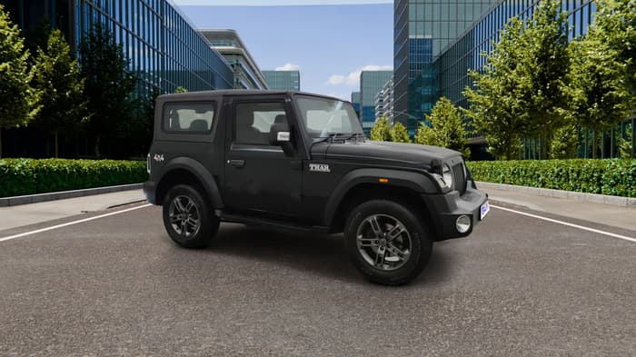 2021 Mahindra Thar LX PETROL HT 4WD AT, Petrol, Automatic, 94,343 km, Right Front Diagonal