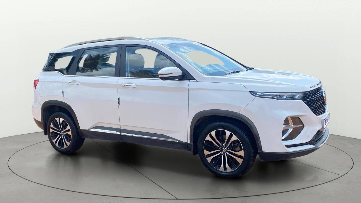 2021 MG HECTOR PLUS SMART 1.5 PETROL TURBO DCT 6-STR, Petrol, Automatic, 48,801 km, Right Front Diagonal