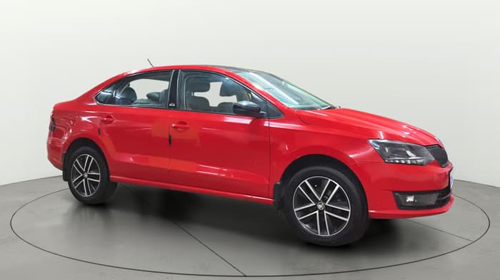 2019 Skoda Rapid MONTE CARLO 1.6 MPI AT, Petrol, Automatic, 52,700 km, Right Front Diagonal
