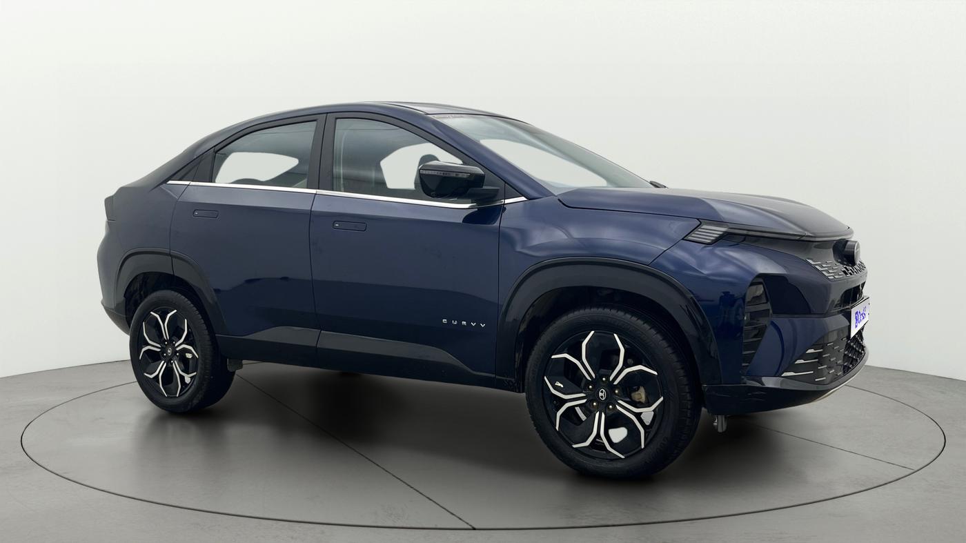 2024 Tata Curvv Accomplished S 1.2 Petrol 7DCA, Petrol, Automatic, 4,583 km, Right Front Diagonal