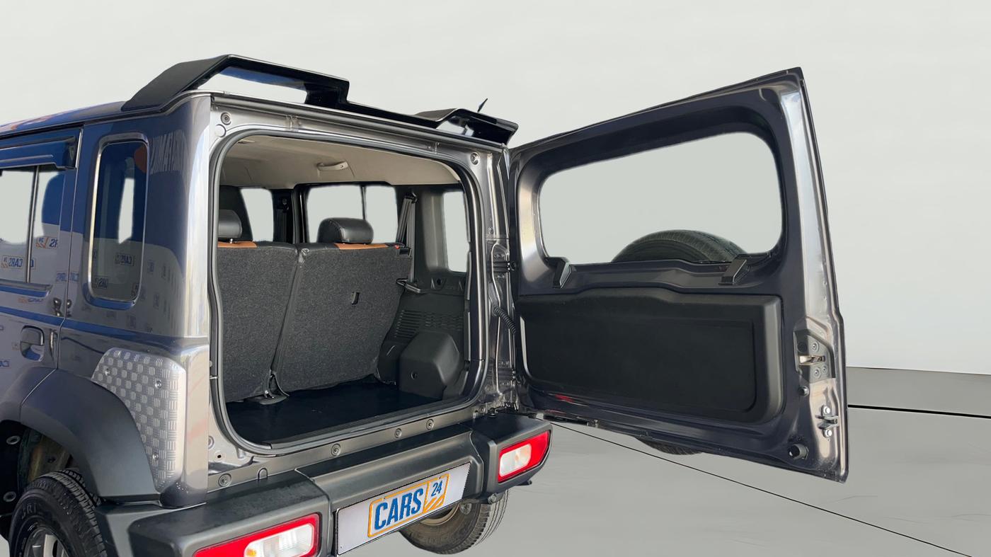 2023 Maruti JIMNY ZETA ALL GRIP PRO AT, Petrol, Automatic, 31,505 km, Boot Door Open