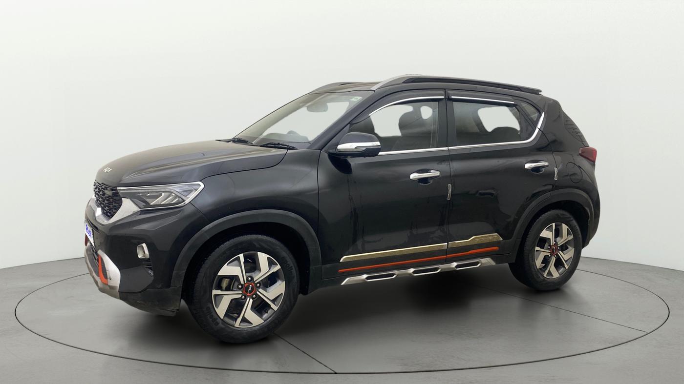 2022 KIA SONET HTX ANNIVERSARY EDITION 1.0 DCT, Petrol, Automatic, 69,630 km, Left Front Diagonal