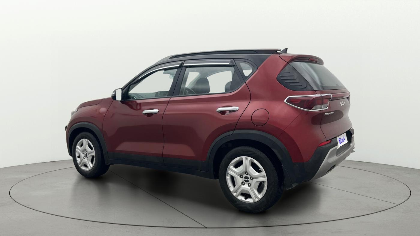 2021 KIA SONET HTK PLUS 1.2, Petrol, Manual, 26,187 km, Left Back Diagonal