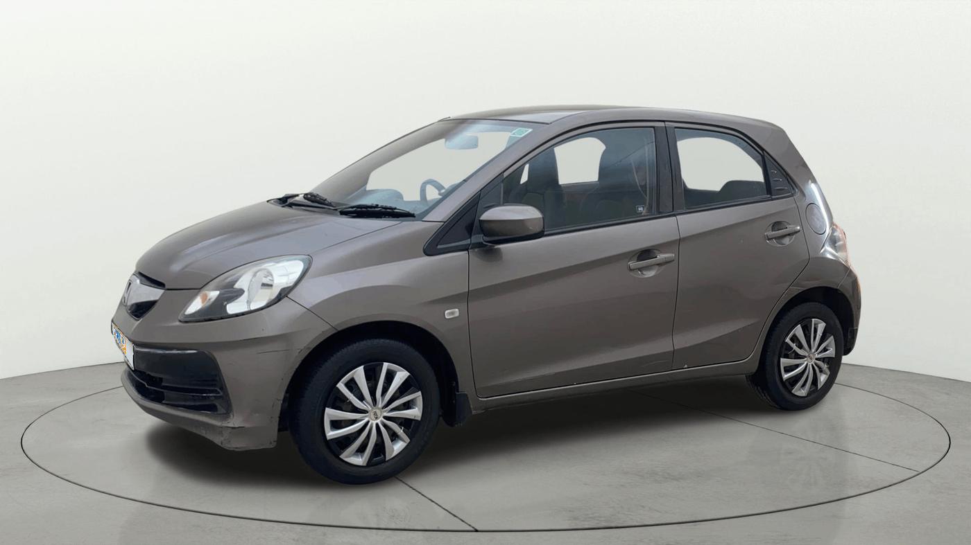 2013 Honda Brio S MT, Petrol, Manual, 1,11,190 km, Left Front Diagonal