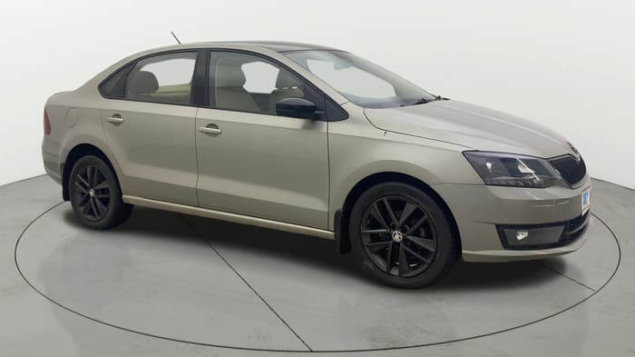 2017 Skoda Rapid STYLE 1.5 TDI AT, Diesel, Automatic, 83,221 km, Right Front Diagonal