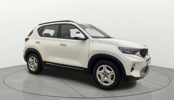 2020 KIA SONET HTX 1.0 IMT, Petrol, Manual, 17,258 km, Right Front Diagonal