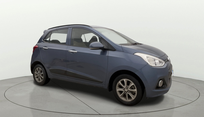 2014 Hyundai Grand i10 ASTA (O) 1.2 KAPPA VTVT, Petrol, Manual, 27,339 km, Right Front Diagonal