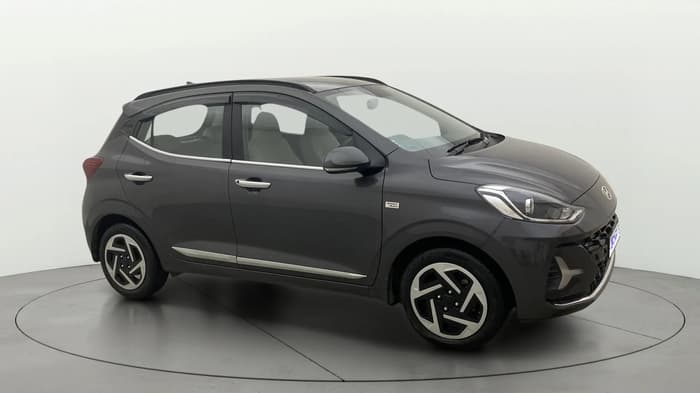 2024 Hyundai GRAND I10 NIOS SPORTZ AMT 1.2 KAPPA VTVT, Petrol, Automatic, 7,846 km, Right Front Diagonal