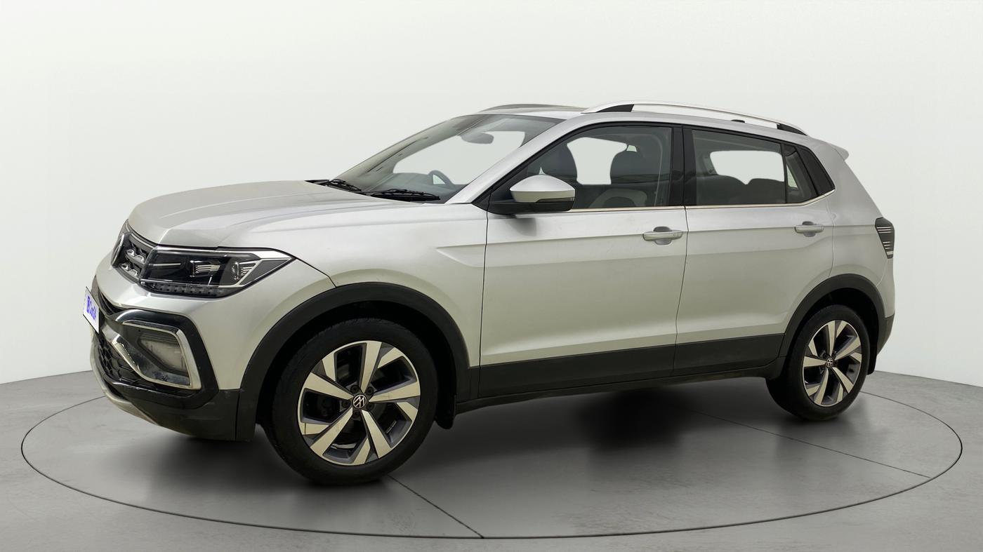 2022 Volkswagen TAIGUN TOPLINE 1.0 TSI AT, Petrol, Automatic, 43,324 km, Left Front Diagonal