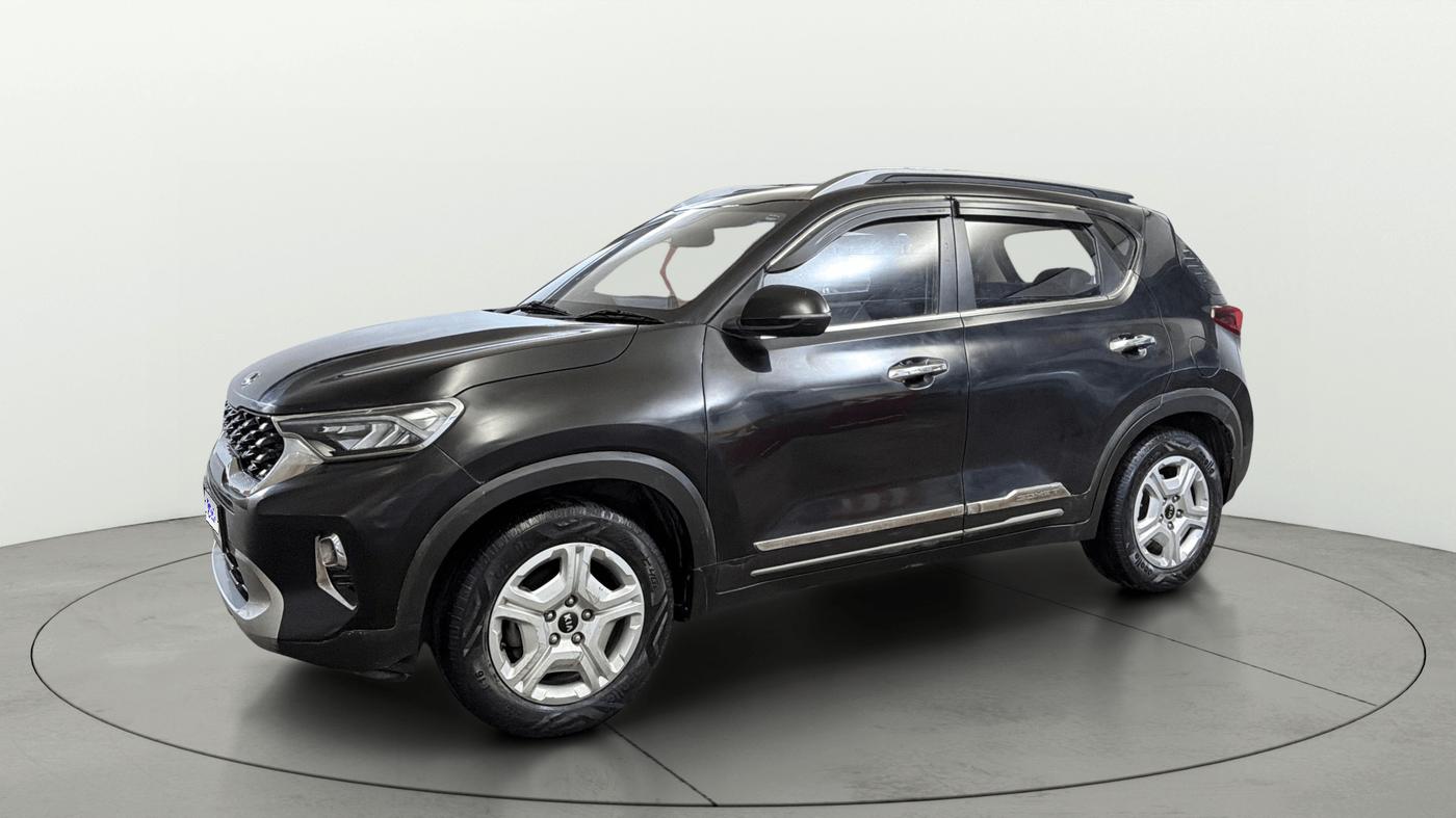 2020 KIA SONET HTX 1.0 IMT, Petrol, Manual, 69,329 km, Left Front Diagonal